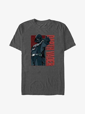 Star Wars Vader Vert Panel T-Shirt