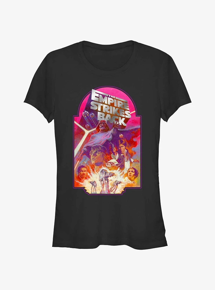 Star Wars Empire Poster Girls T-Shirt