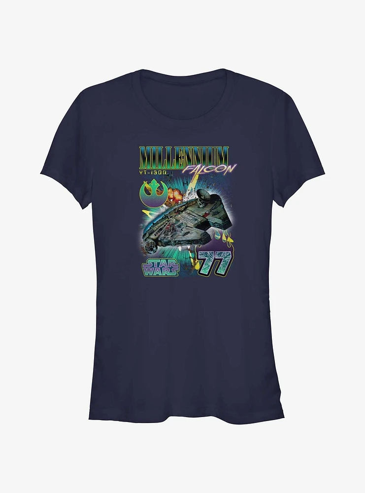 Star Wars Mil Falcon Girls T-Shirt