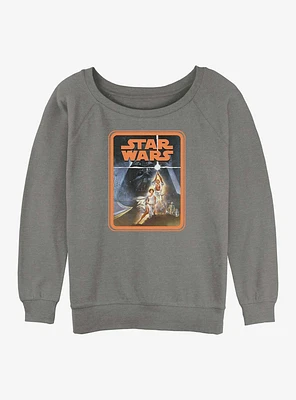 Star Wars The Void Deep Girls Slouchy Sweatshirt