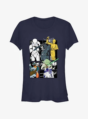 Star Wars Classic Comic Girls T-Shirt