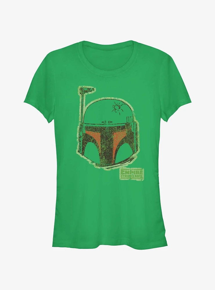 Star Wars Fett Head Girls T-Shirt