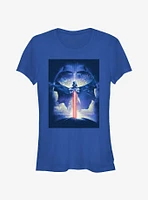 Star Wars Vader Flame Girls T-Shirt