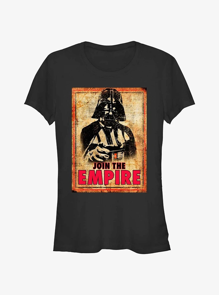 Star Wars Join The Empire Vader Girls T-Shirt