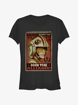 Star Wars Join The Alliance Girls T-Shirt