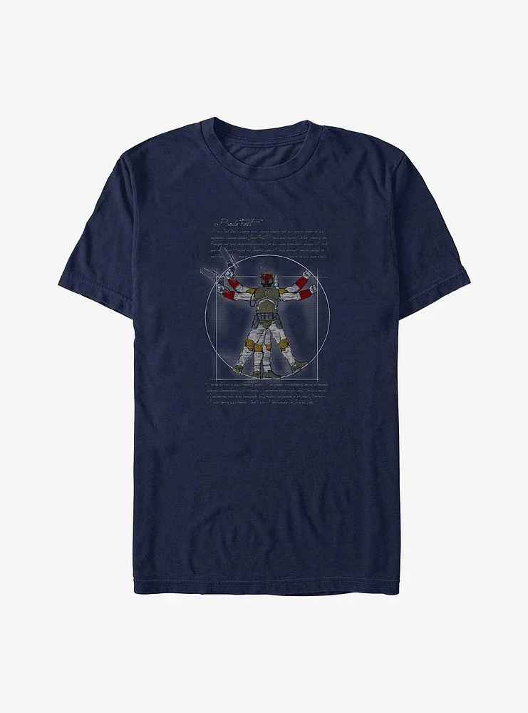 Star Wars Vitruvian Hunter T-Shirt