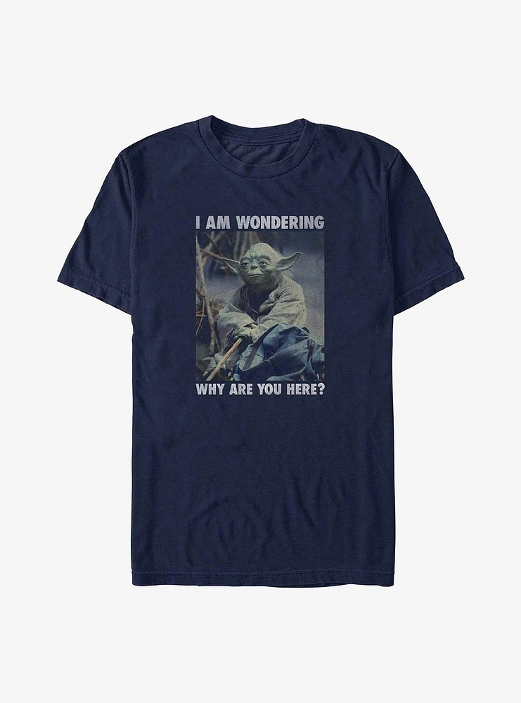 Star Wars Why Here T-Shirt