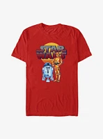 Star Wars Old School Droids T-Shirt