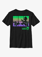 Nintendo Luigi's Mansion 3 Running With Polterpup Youth T-Shirt