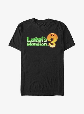 Nintendo Luigi's Mansion 3 Logo T-Shirt
