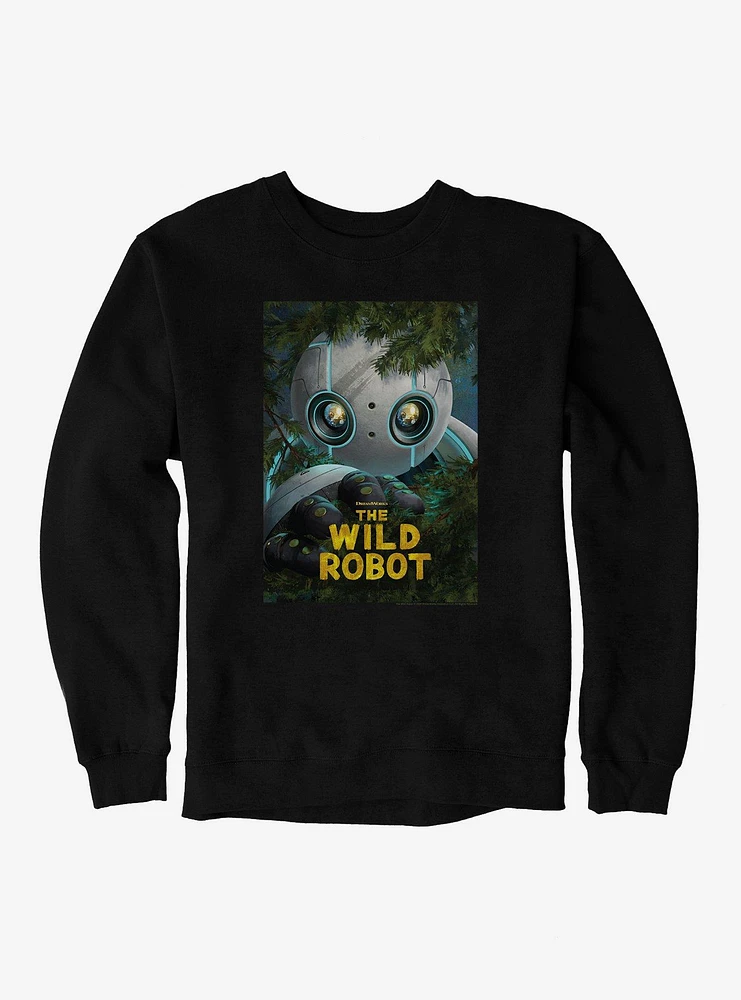 The Wild Robot Wilderness Poster Sweatshirt