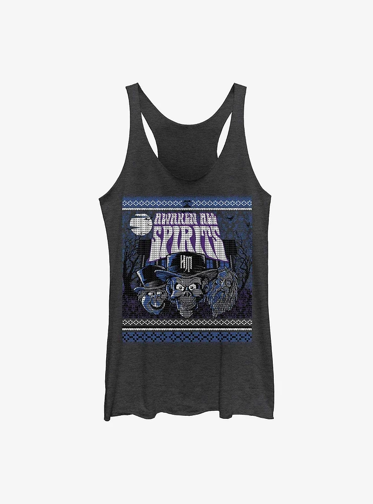 Haunted Mansion Ugly Halloween Girls Tank