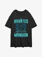 Haunted Mansion Collegiate Girls Oversized T-Shirt