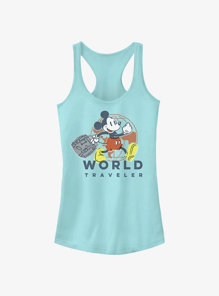 Disney Mickey Mouse World Traveler Girls Tank