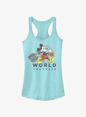 Disney Mickey Mouse World Traveler Girls Tank