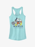 Disney Mickey Mouse World Traveler Girls Tank