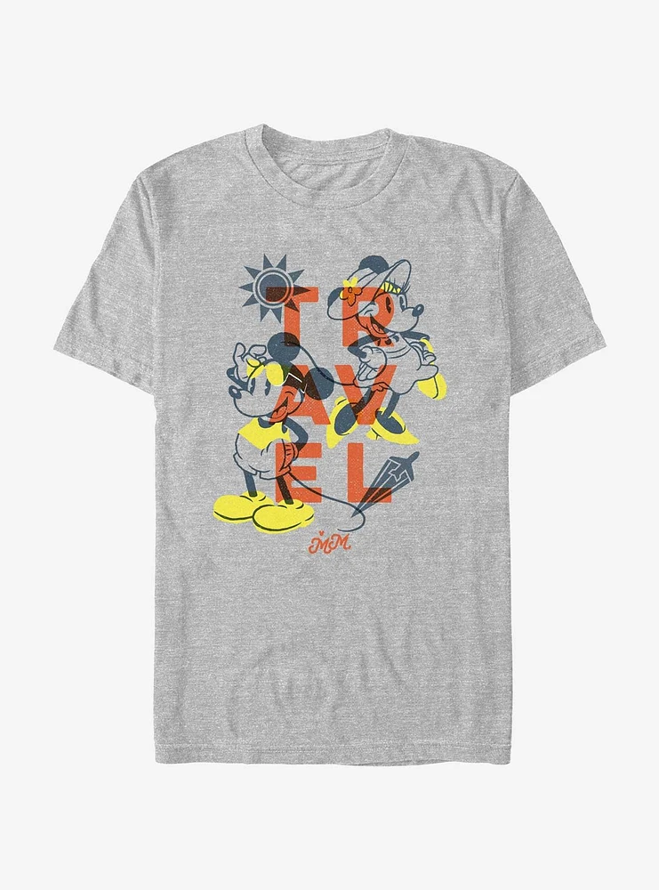 Disney Mickey Mouse & Minnie Travel T-Shirt