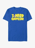 Disney Daisy & Donald Duck I Need Caffeine T-Shirt