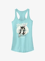 Disney Pinocchio Naughty Figaro & Cleo Girls Tank