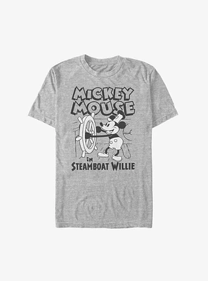 Disney Mickey Mouse Steamboat Willie T-Shirt