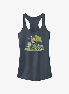 Disney Frozen Anna With Ducks Girls Tank