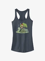 Disney Frozen Anna With Ducks Girls Tank