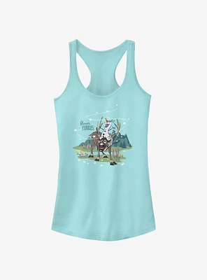 Disney Frozen Flower Flurries Girls Tank