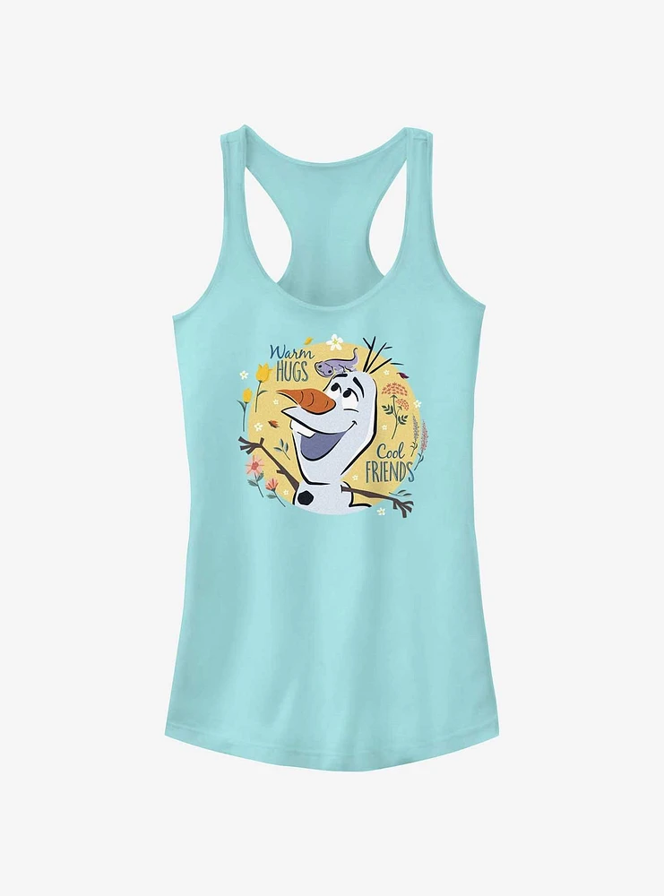 Disney Frozen 2 Warm Hugs Cool Friends Olaf Girls Tank