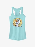 Disney Frozen 2 Warm Hugs Cool Friends Olaf Girls Tank