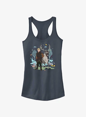 Disney Frozen 2 Kristoff And Sven Girls Tank