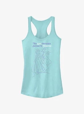 Disney Frozen 2 The Love Between SIsters Is Forever Girls Tank