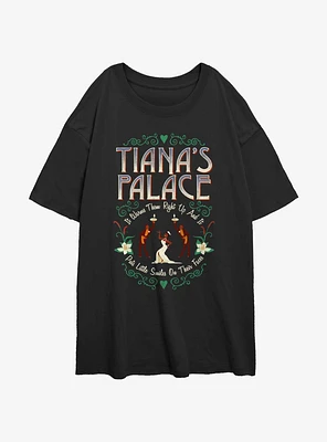 Disney the Princess and Frog Tiana's Palace Girls Oversized T-Shirt