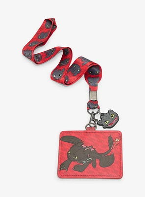 DreamWorks How to Train Your Dragon Toothless Lanyard — BoxLunch Exclusive
