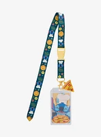 Disney Lilo & Stitch Pizza Stitch Lanyard - BoxLunch Exclusive