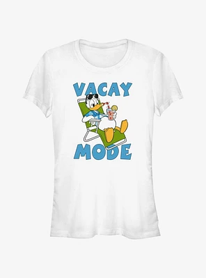 Disney Donald Duck Vacay Mode Girls T-Shirt