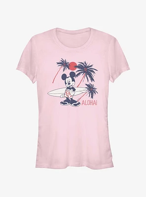 Disney Mickey Mouse Aloha Girls T-Shirt