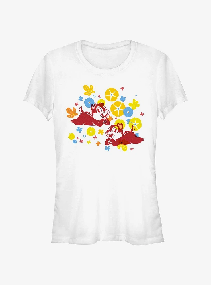 Disney Chip 'n Dale Twice The Fun Girls T-Shirt