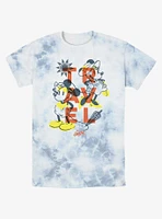 Disney Mickey Mouse & Minnie Travel Tie-Dye T-Shirt