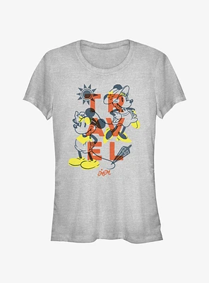 Disney Mickey Mouse & Minnie Travel Girls T-Shirt