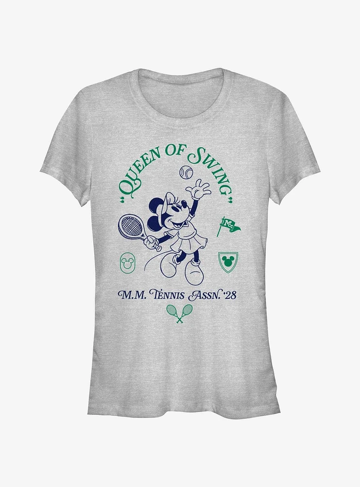 Disney Minnie Mouse Tennis Queen Of Swing Girls T-Shirt