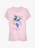 Disney Minnie Mouse Jump For Joy Girls T-Shirt