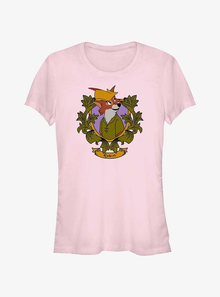 Disney Robin Hood Fox Portrait Girls T-Shirt