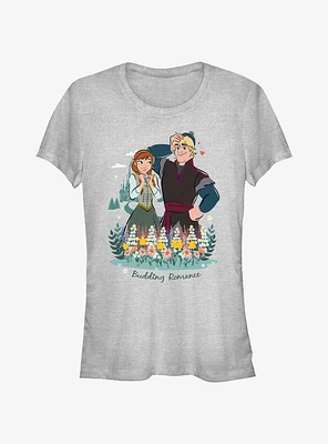 Disney Frozen Budding Romance Girls T-Shirt