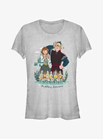 Disney Frozen Budding Romance Girls T-Shirt