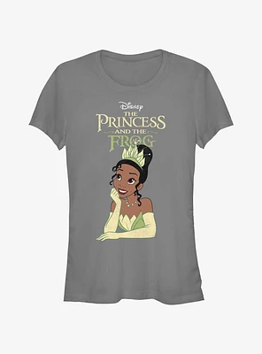 Disney the Princess and Frog Tiana Logo Girls T-Shirt