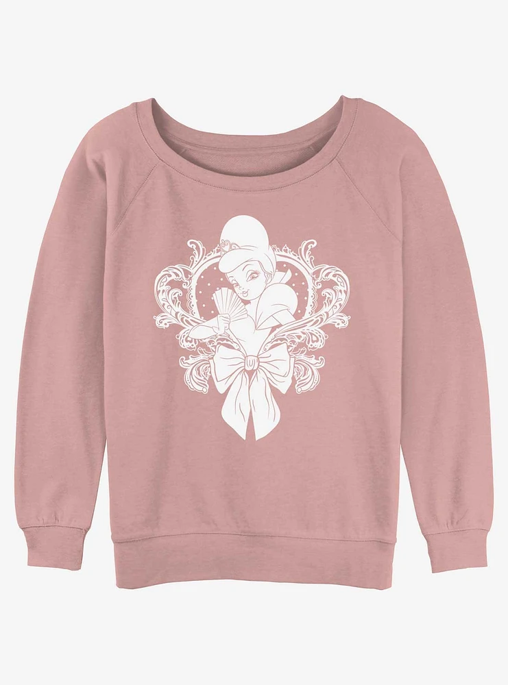 Disney the Princess and Frog Charlotte Girls Slouchy Sweatshirt