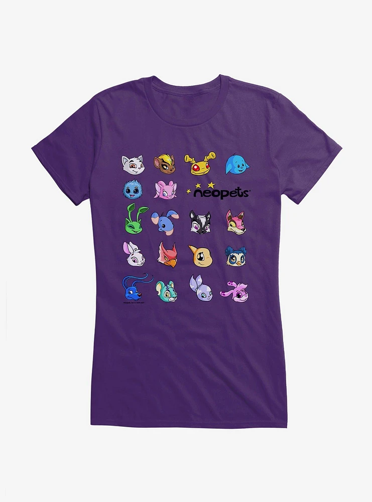 Neopets Virtual Pets Girls T-Shirt