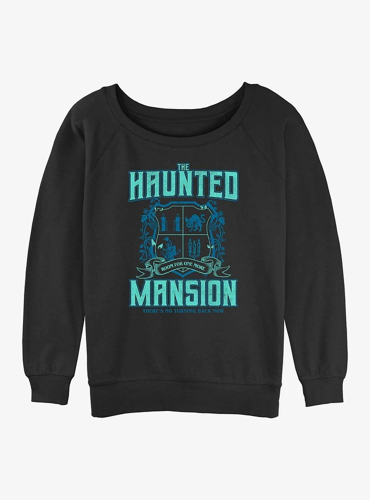 Haunted Mansion Collegiate Girls Slouchy Sweatshirt