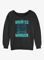 Haunted Mansion Collegiate Girls Slouchy Sweatshirt