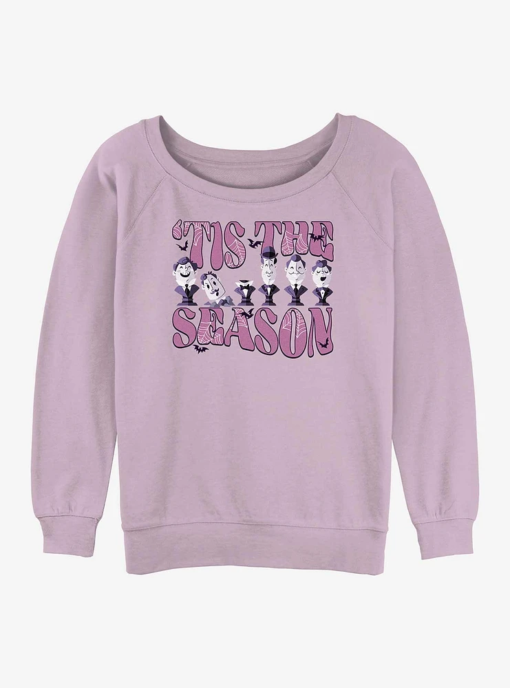 Haunted Mansion Tis the Season Girls Slouchy Sweatshirt